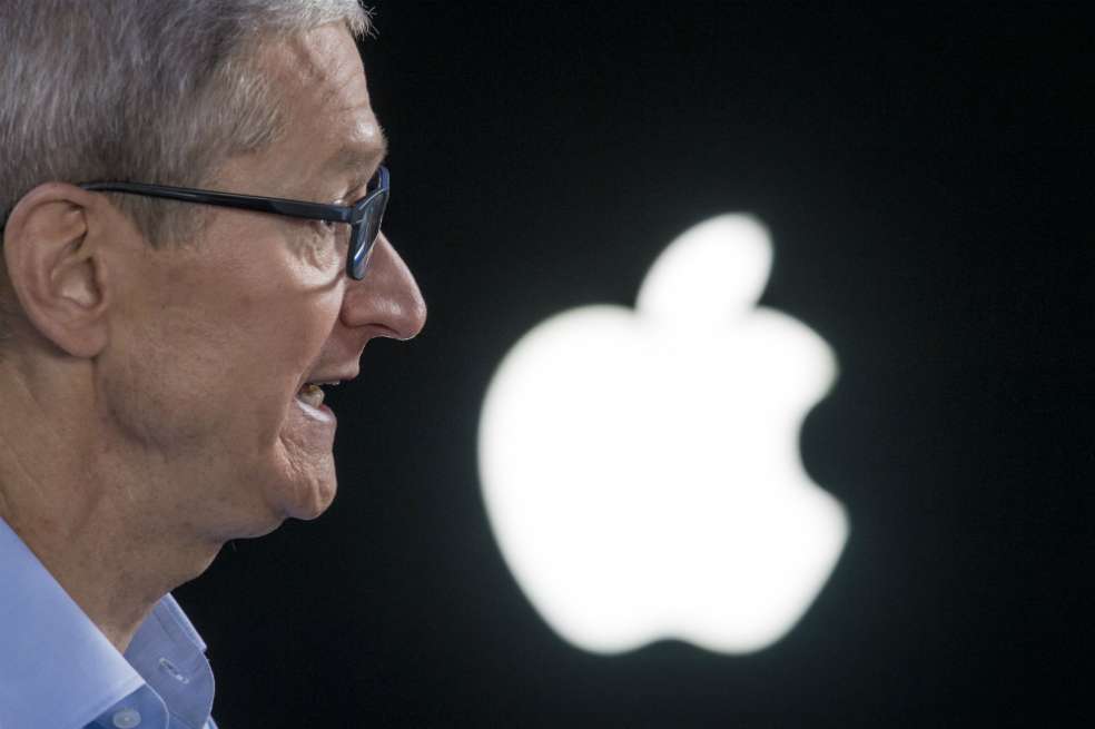 Tim Cook, CEO de Apple. / Bloomberg