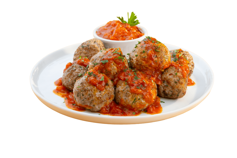 Albóndigas de cerdo en salsa criolla