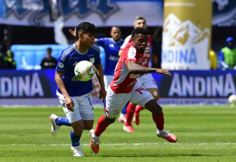 Empate con sabor a poco en el clásico capitalino: Millonarios y Santa Fe no levantan cabeza
