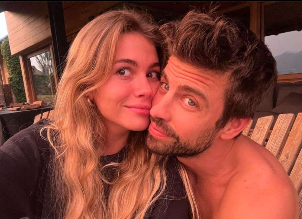 Piqué y Clara Chía