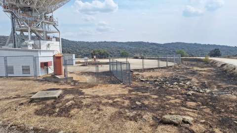 Estaciones de la NASA y la ESA se salvaron de los incendios que arrasan hectáreas en España