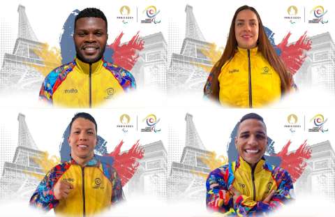 Estos son primeros medallistas colombianos en los Paralímpicos de París 2024