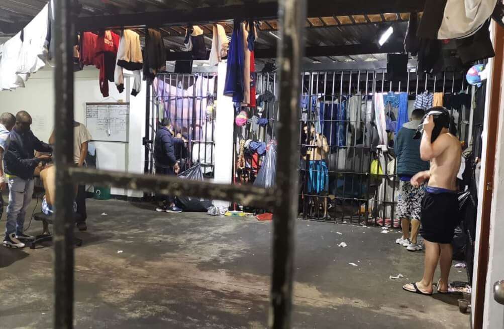 Este es el panorama de una de las URI de Bogotá, donde según la Personería hay un sobrecupo del 157,7 %. / Personería distrital.