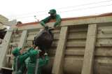 Recolección de basuras, a paso lento