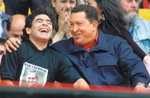 Maradona, el conspirador político