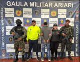 Capturan a presunto jefe de sicarios de la Segunda Marquetalia