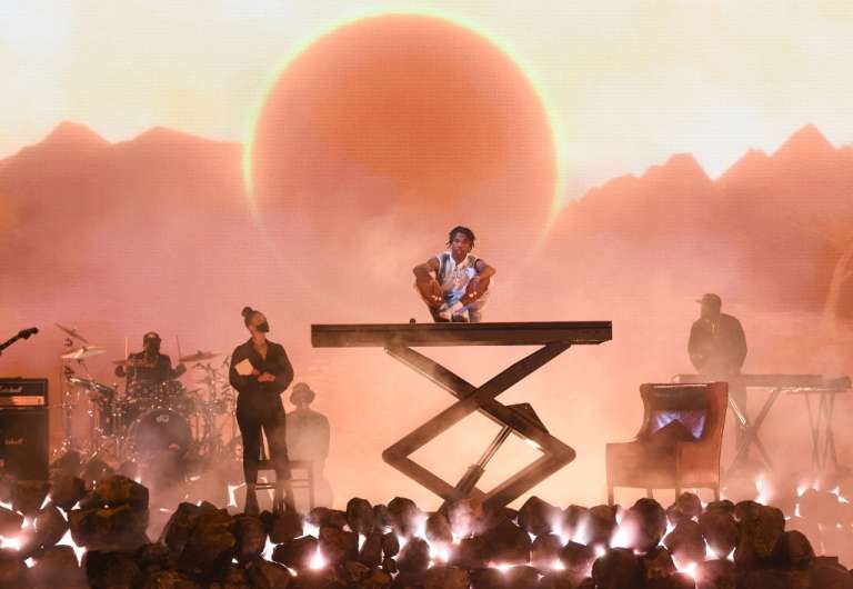 Lil Baby en los American Music Awards 2020.