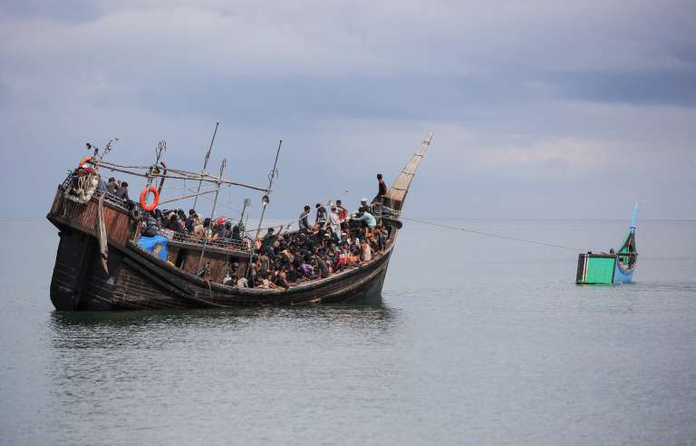 Migrantes rohinyás