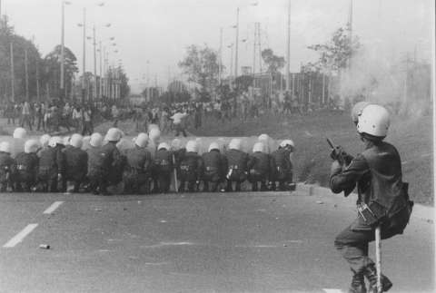 El día que la represión y el conflicto se tomaron la Universidad Nacional