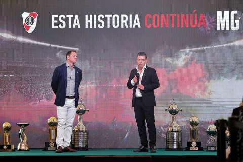 Marcelo Gallardo asumió como nuevo técnico de River Plate