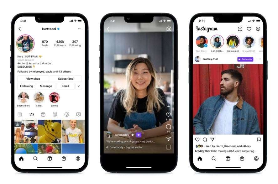 Nuevas opciones en Instagram Suscriptions
META
15/7/2022