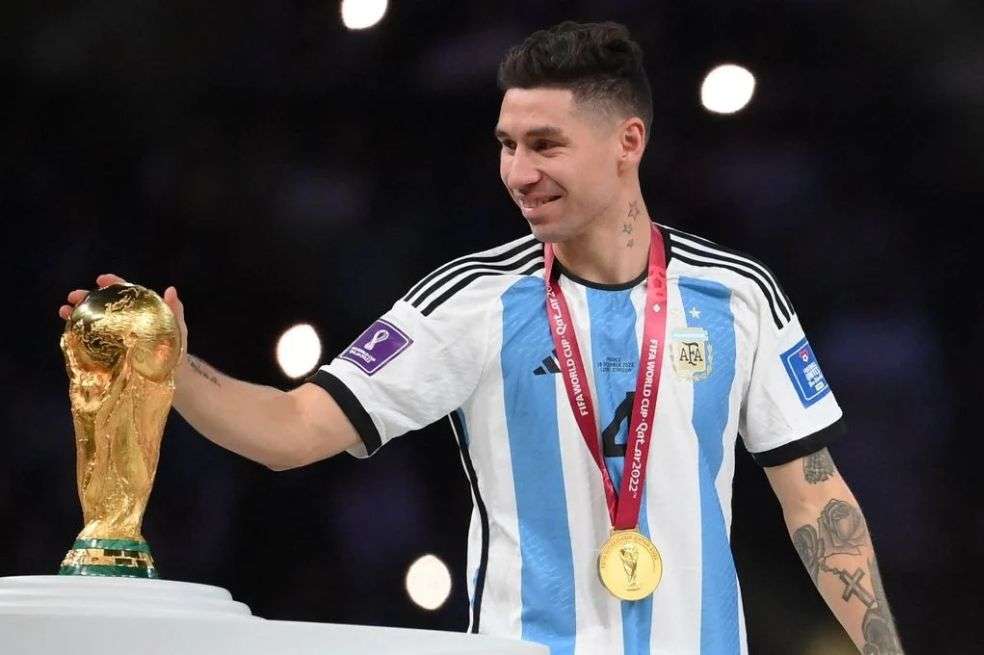 Gonzalo Montiel anotó el penalti que le dio el título a Argentina en Catar 2022.