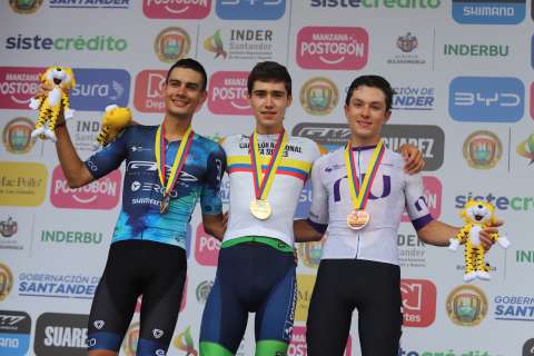 Doblete para Samuel Flórez entre los sub-23: CRI y fondo en los Nacionales de Ruta