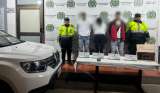 Tres capturados tras robar a conductor de vehículo de aplicación en La Calera