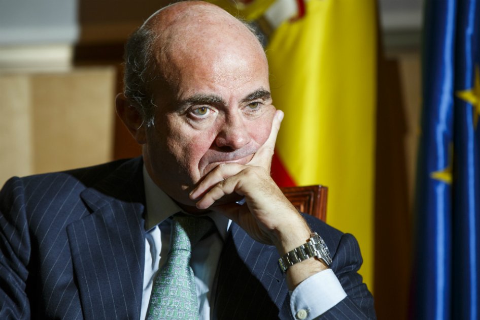 Luis de Guindos, ministro de Economía de España. / Bloomberg News