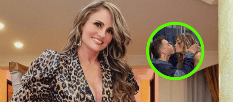 Aura Cristina Geithner besó a periodista de RCN durante una entrevista