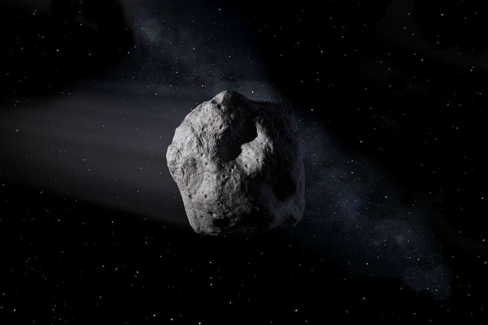 Ilustración de la Nasa de un objeto cercano a la Tierra. / Nasa