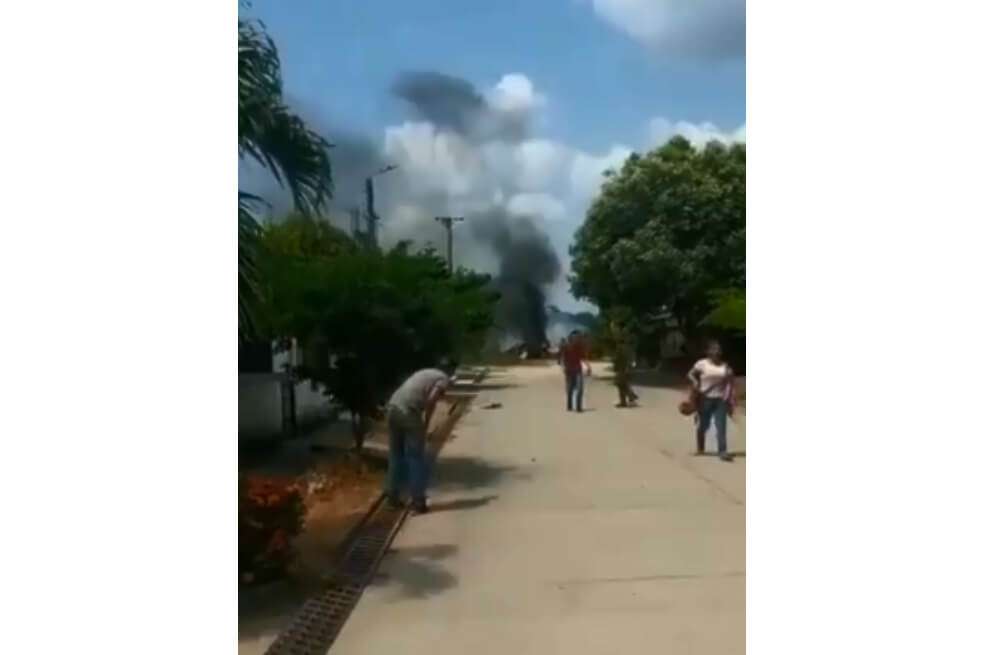 La explosión del carrobomba fue hacia la una de la tarde, en las cercanías a la base militar de Puerto Rondón, Arauca. / Archivo