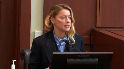 Amber Heard declara que juicio con Johnny Depp es lo más doloroso que ha vivido