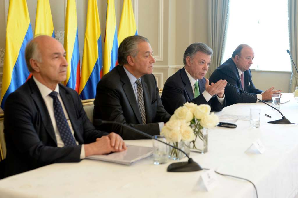 El presidente Santos encabezó este martes el Consejo Nacional de Estupefacientes. / Presidencia