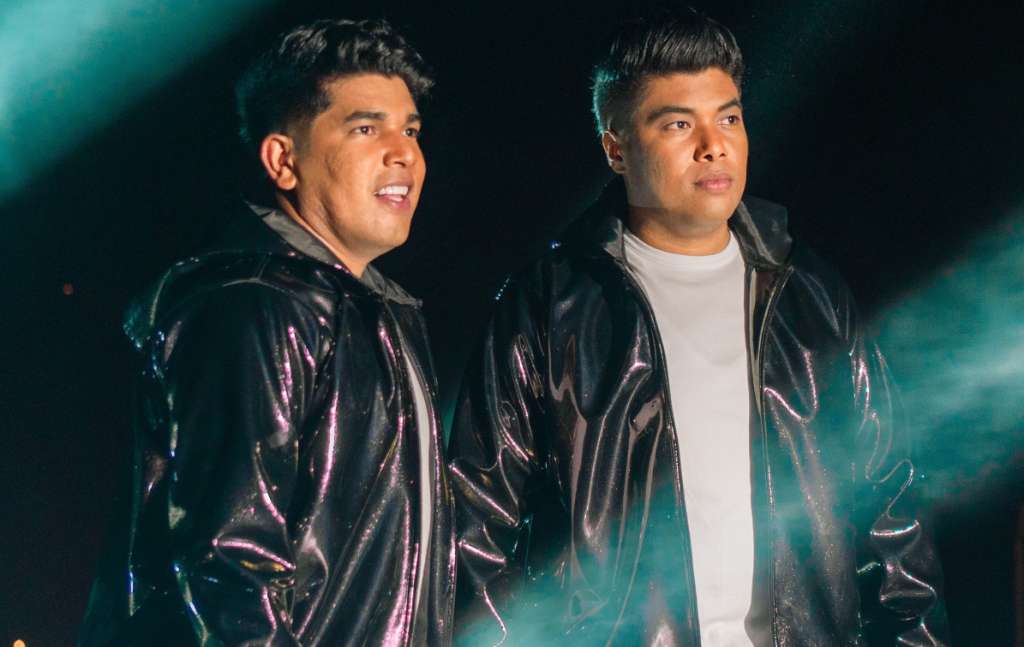 Los K Morales, Kanner y Keyner, se presentaron en el Festival de la Canción de Viña del Mar (Chile).