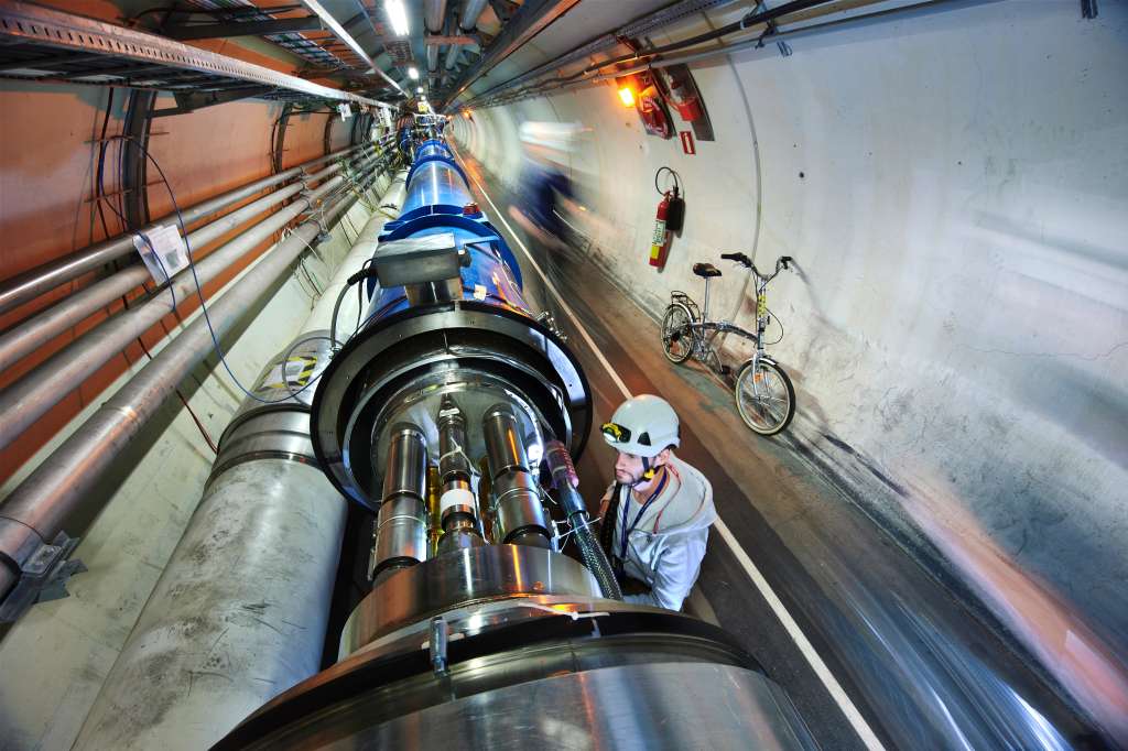 El Gran Colisionador de Hadrones (LHC) en el CERN (Organización Europea para la Investigación Nuclear), el acelerador de partículas más grande del mundo. /CERN