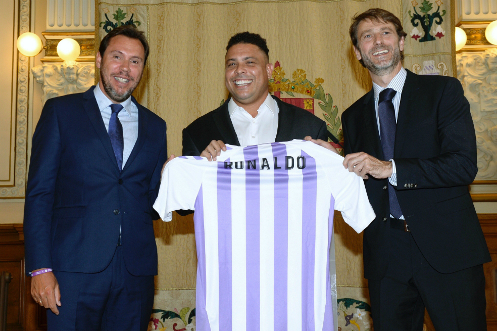 Ronaldo, nuevo máximo accionista del Real Valladolid. / EFE