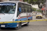 Asesinaron al conductor de un bus urbano en el oriente de Cali