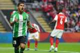 Juan Camilo ‘Cucho’ Hernández anotó gol clave con Betis contra Braga en Europa League