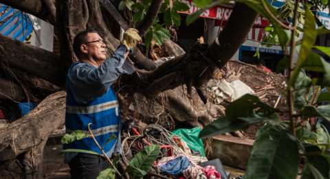 Emergencia en Valledupar: fuertes lluvias dejaron daños, inundaciones y un herido