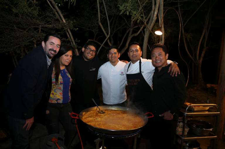 Maximiliano Pazo, Rocío Yalan, Anthony Macedo, Carlos Atausinchi, Liner Vega y Hajime Kasuga