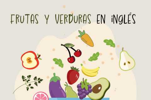 ¿Cómo enseñarle las frutas y verduras en inglés a un niño?