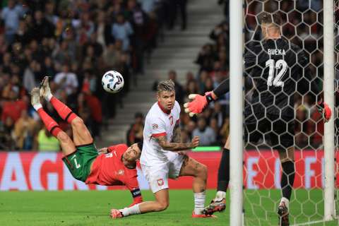 Cristiano Ronaldo marcó un golazo de chilena y rompió otro récord con Portugal