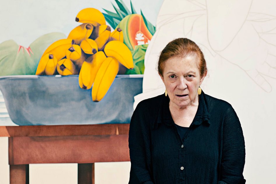La artista Ana Mercedes Hoyos.