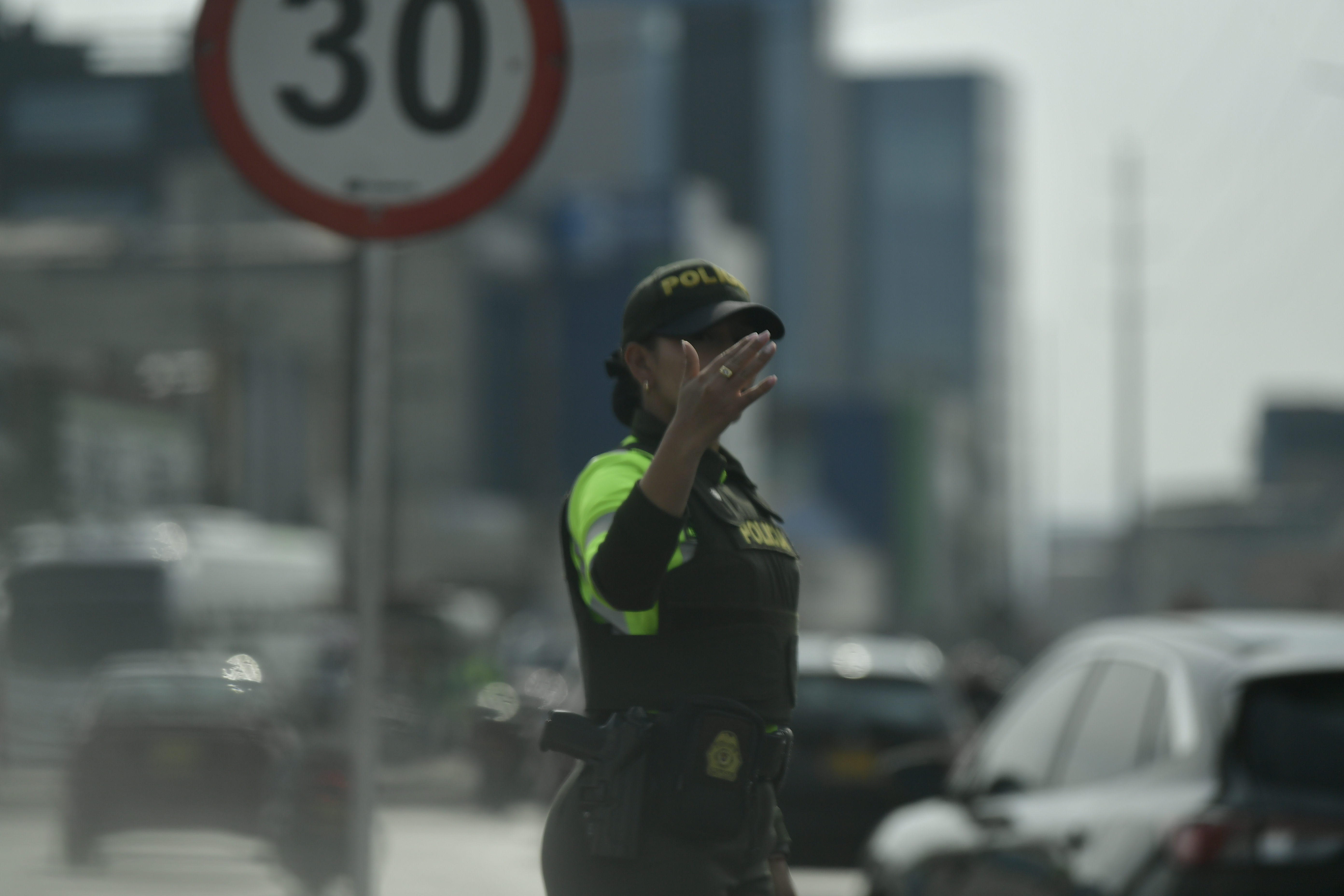 Retenes de tránsito durante la plan éxodo, en la autopista sur, peaje mondoñedo.