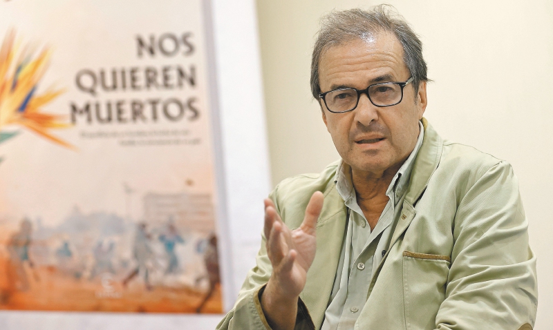 Javier Mora fue el ganador del Premio Planeta en 2011, con su novela "El imperio eres tú".