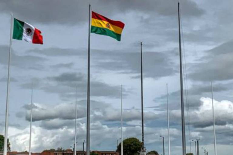 Así avanza la restauración del Monumento a las Banderas de Bogotá
