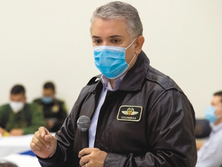 Desaprobación del presidente Iván Duque llega al 76 %: Invamer Poll