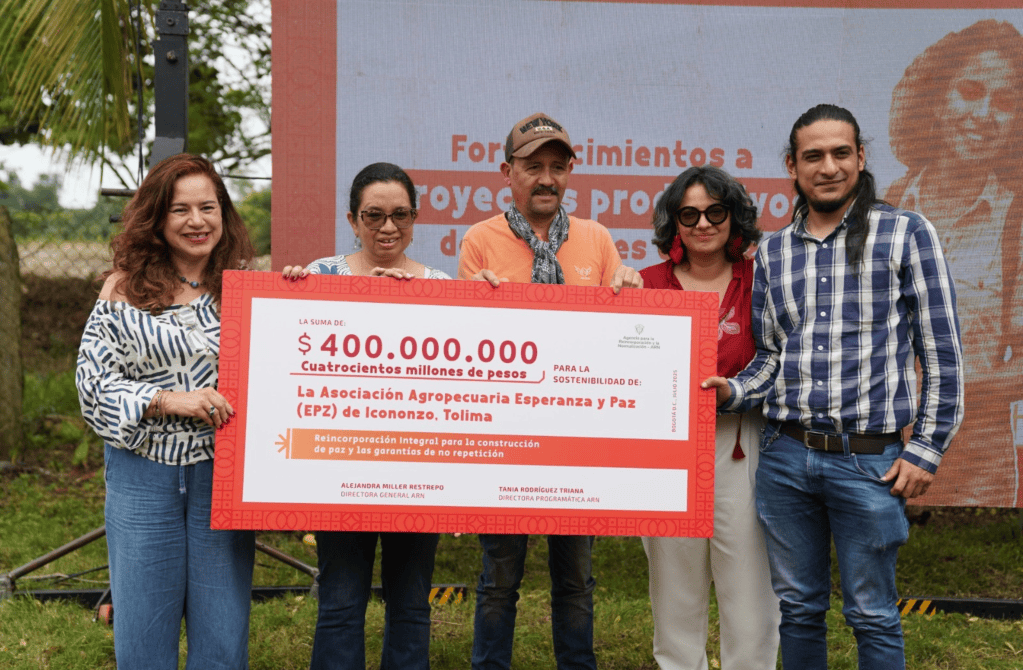 En total se entregaron 9.840 millones de pesos para los proyectos.
