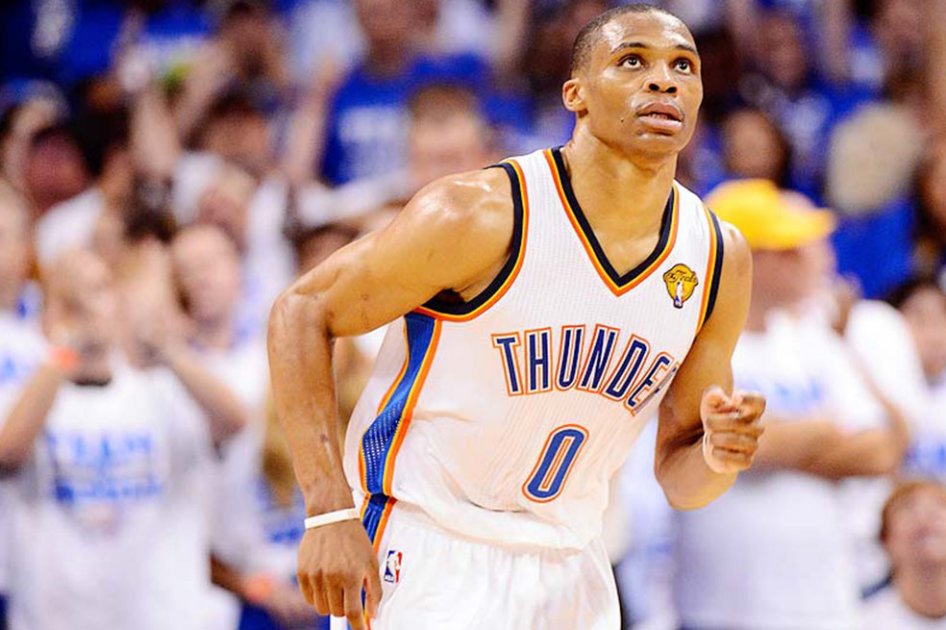 Russell Westbrook, armador de Oklahoma City Thunder / Foto: AFP