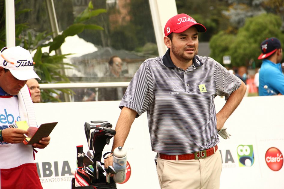 El golfista colombiano Marcelo Rozo. / pgabogotaopen