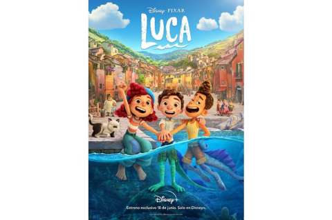 Disney+ presenta tráiler de “Luca”, su nueva película animada
