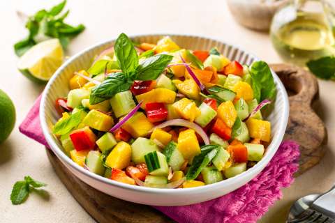 Ensalada navideña: ideal para acompañar las cenas de esta fecha especial