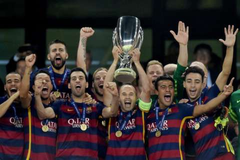 Barcelona gana la Supercopa de Europa tras superar a Sevilla en la prórroga