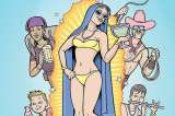 Escándalo por imagen de la Virgen de Guadalupe en bikini