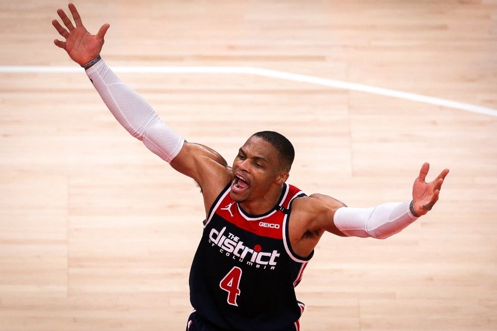 Russell Westbrook jugador de Washington Wizards.