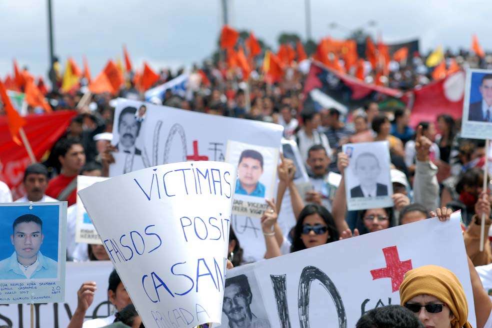 El país necesita respuestas en los casos de los asesinatos extrajudiciales. La buena noticia es que en la cabeza de las Fuerzas Militares hay voluntad de colaborar con la verdad. / Foto: Gustavo Torrijos - El Espectador