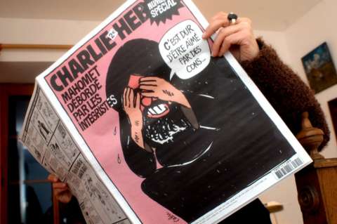 Los tweets de Charlie Hebdo están bloqueados en Rusia