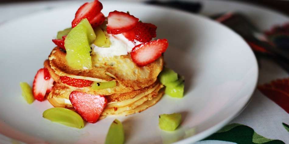 Los pancakes pueden ser el desayuno ideal.