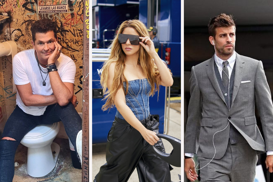 Shakira, Gerard Piqué, Carlos Vives